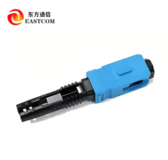 SC UPC Fiber Optic Quick Connector FTTH