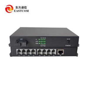 OTS-8T Telephone Fiber Optic Multiplexer