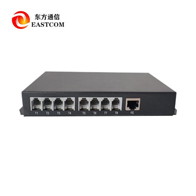 OTS-8T Telephone Fiber Optic Multiplexer