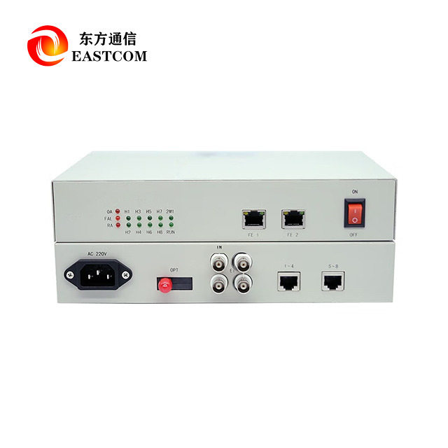 4GE Fiber Optic Transceiver